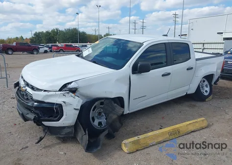 2021 Chevrolet Colorado 2Wd Short Box Wt из США, поврежденный, VIN 1GCGSBEN4M1229743